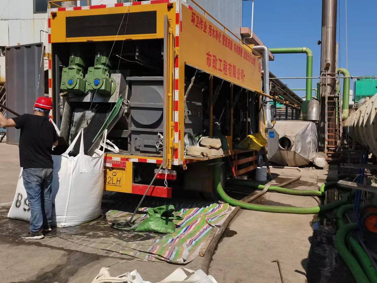 宿州淤泥压干处理